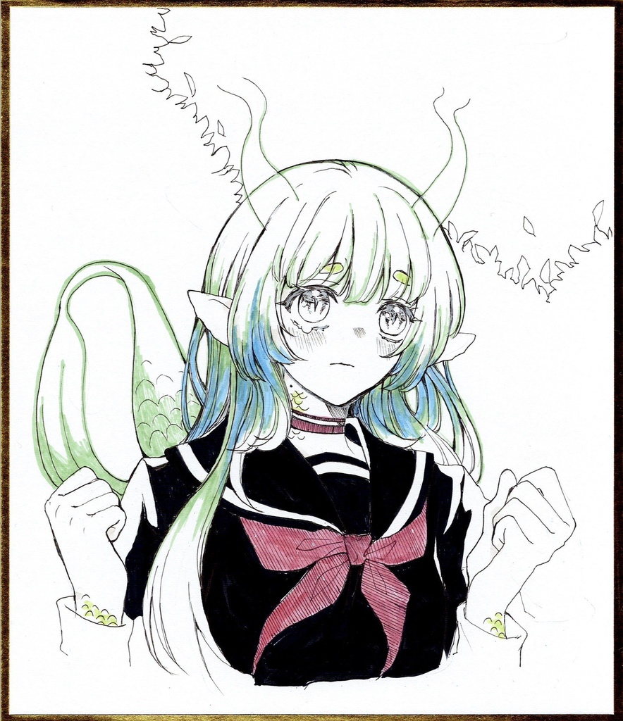 竜色紙　一品もの