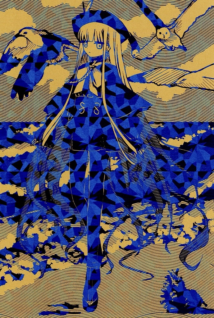 FGO「ネモノア箔押しポストカード」