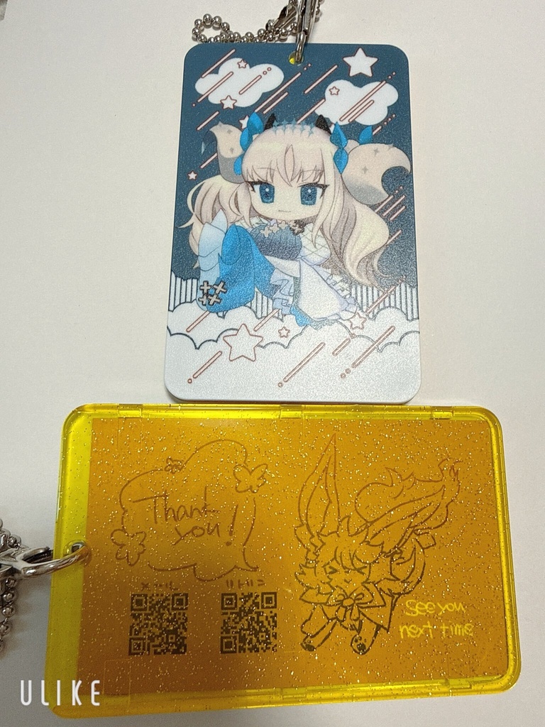 【C108】FGOパスケース+10-12cmキラキラシール+缶バッジset