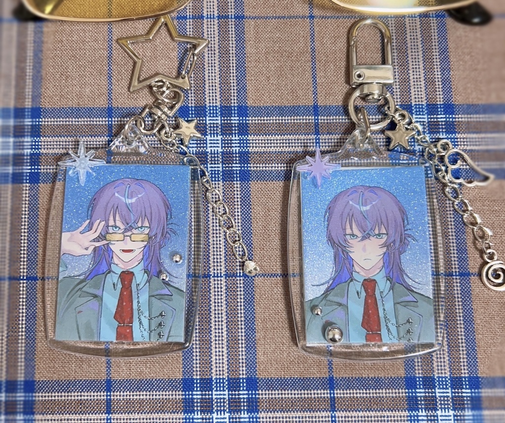 Face Acryl keychain