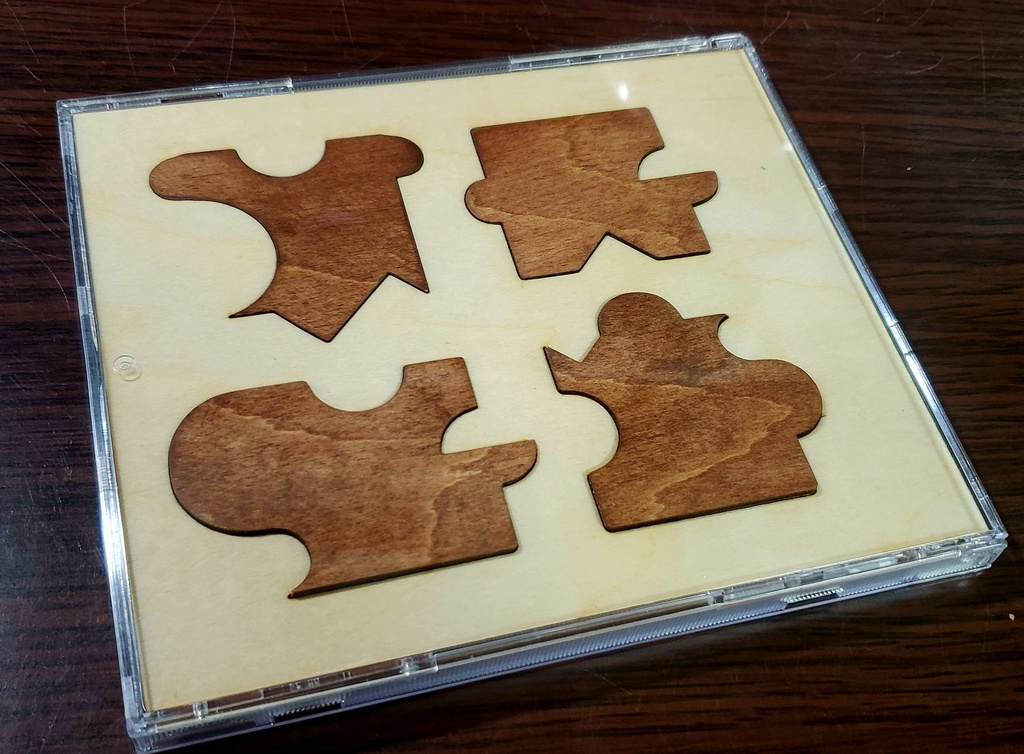 木製 ジグソーパズル - ジグソーパズル
