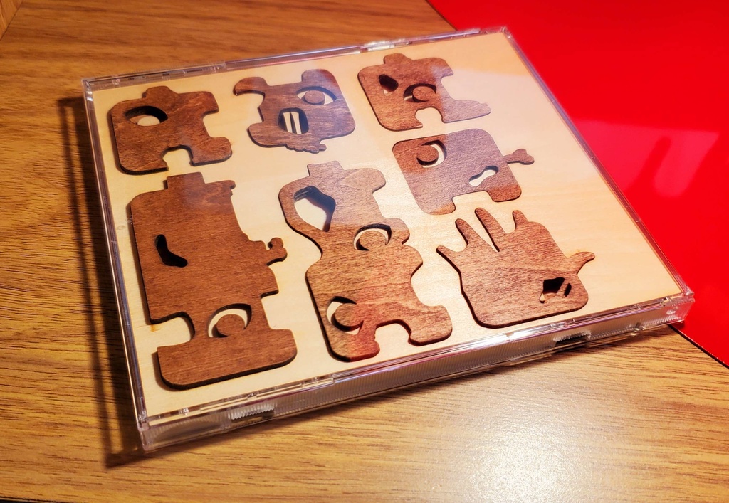 木製パズル『7 Monsters』