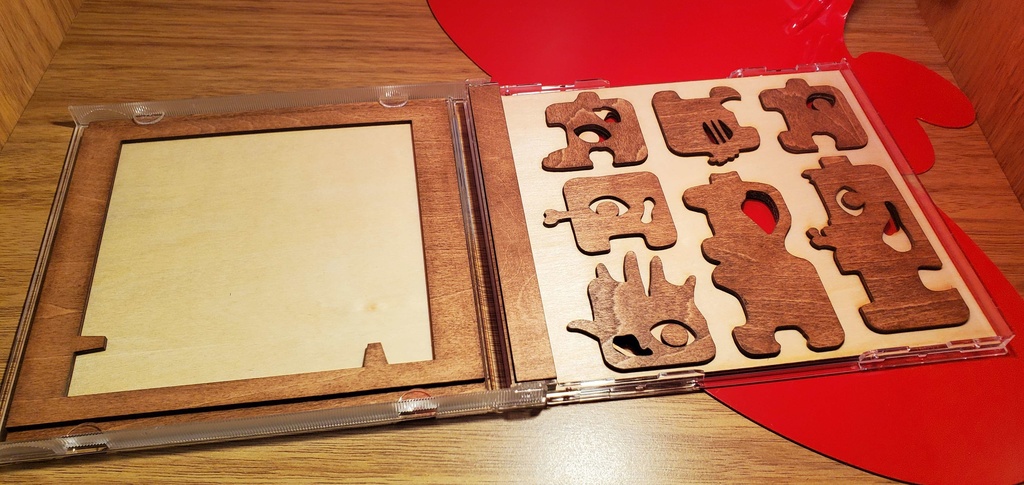 木製パズル『7 Monsters』