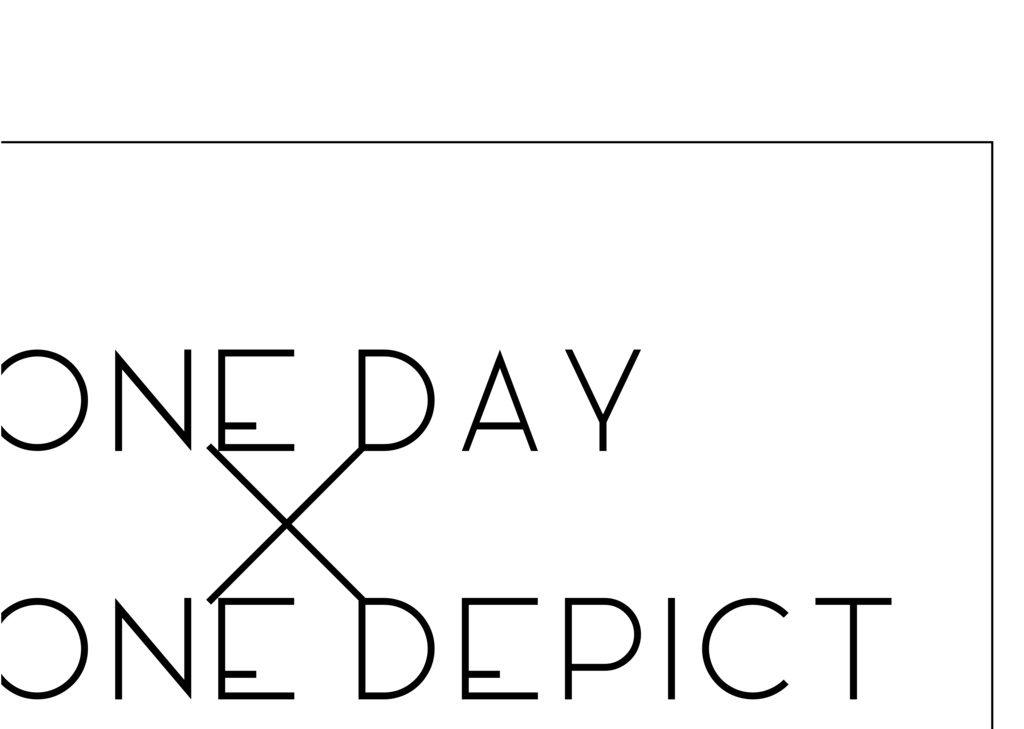 Sticker　- ONE DAY × ONE DEPICT - 