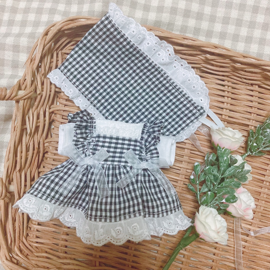 深窓の令嬢ワンピース (ブラック)