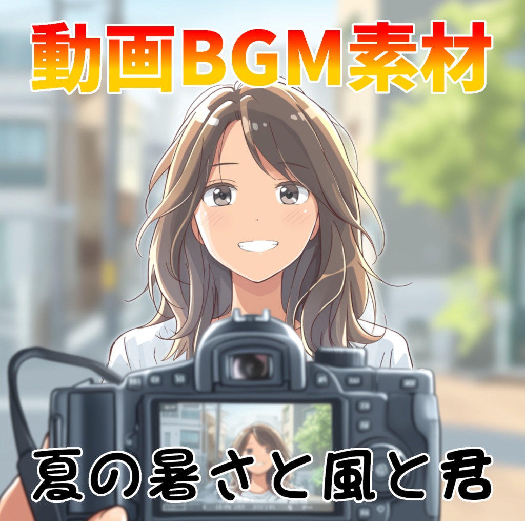 クリエイターに送る、音楽素材として使える汎用性の高い夏のBGM素材集『夏の暑さと風と君』【動画素材/配信用BGM/作業用BGM】