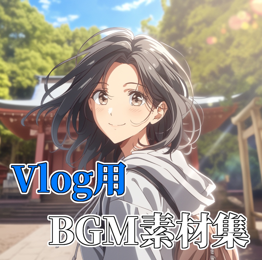 クリエイターに送る、旅行、おでかけ、デートをテーマにした落ち着いたBGMを10曲集めたロイヤリティフリー音楽素材集『あの坂の上で待っている』【ゲーム素材/動画素材/配信用BGM/作業用BGM】