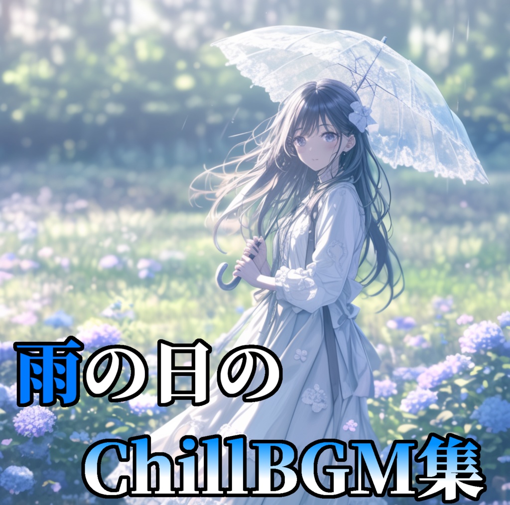 クリエイターに送る、雨と優しさをテーマにした静かなBGMを10曲集めたロイヤリティフリー音楽素材集『雨と傘の優しい協奏曲』【ゲーム素材/動画素材/配信用BGM/作業用BGM】