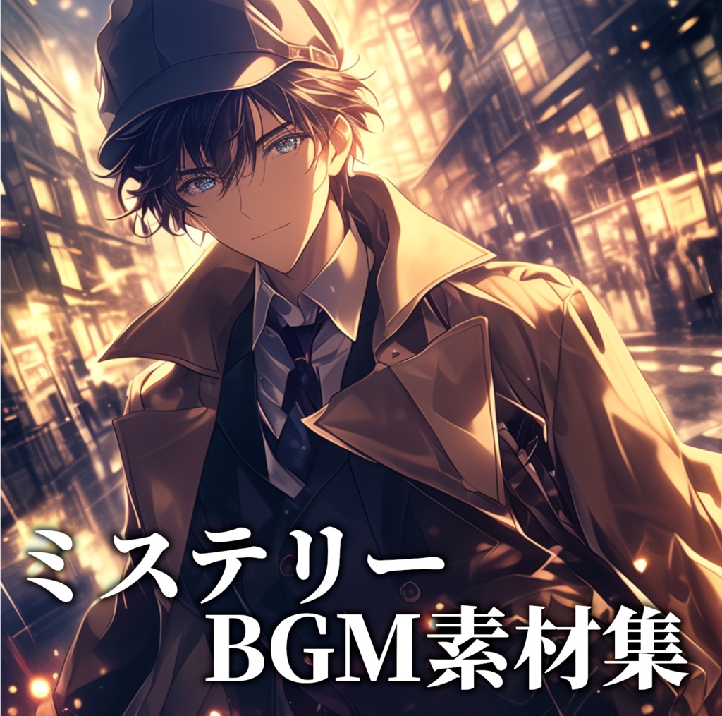 名探偵とミステリーをイメージしたダークBGM素材集『沈黙が告げる真実』【ゲーム素材/動画素材/配信用BGM/作業用BGM】