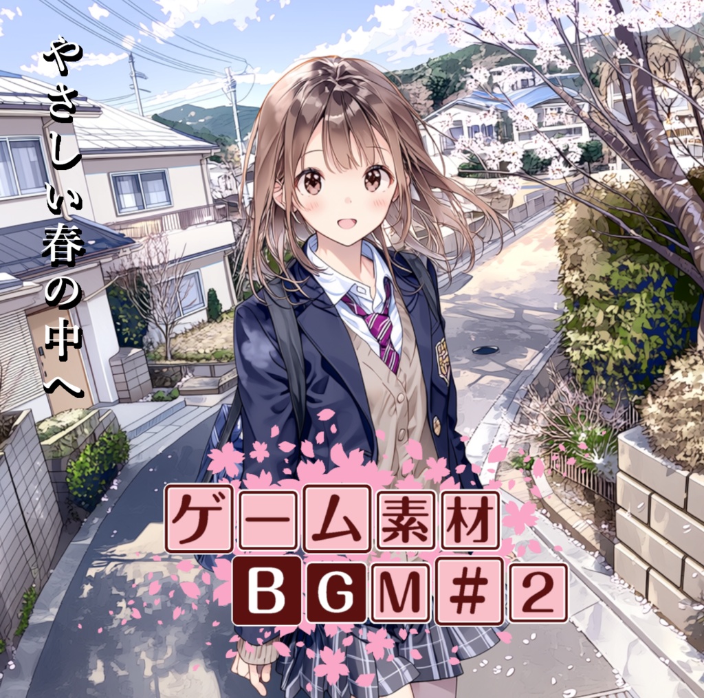 【フリーBGM集】ゲーム素材に使える青春系BGM集#2 ~やさしい春の中で~【10曲入り】