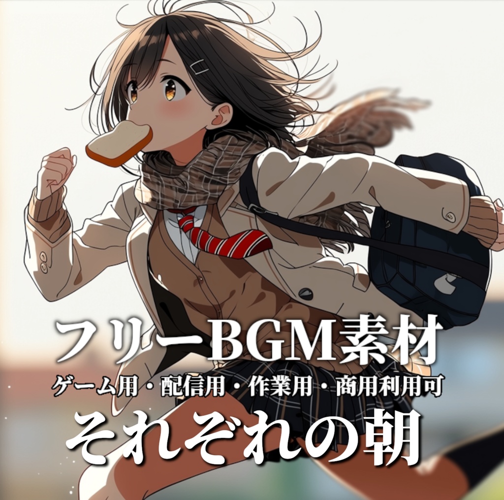 【フリーBGM素材】急ぐ朝 / 静かな朝