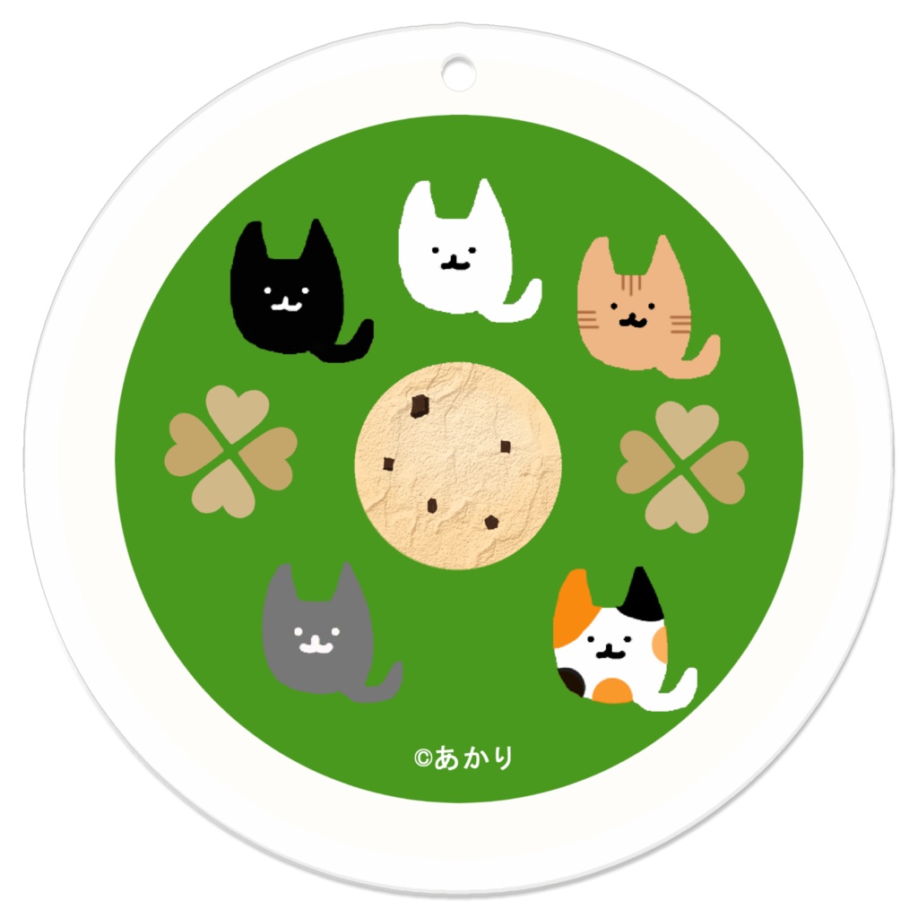 nekoアクリルキーホルダー