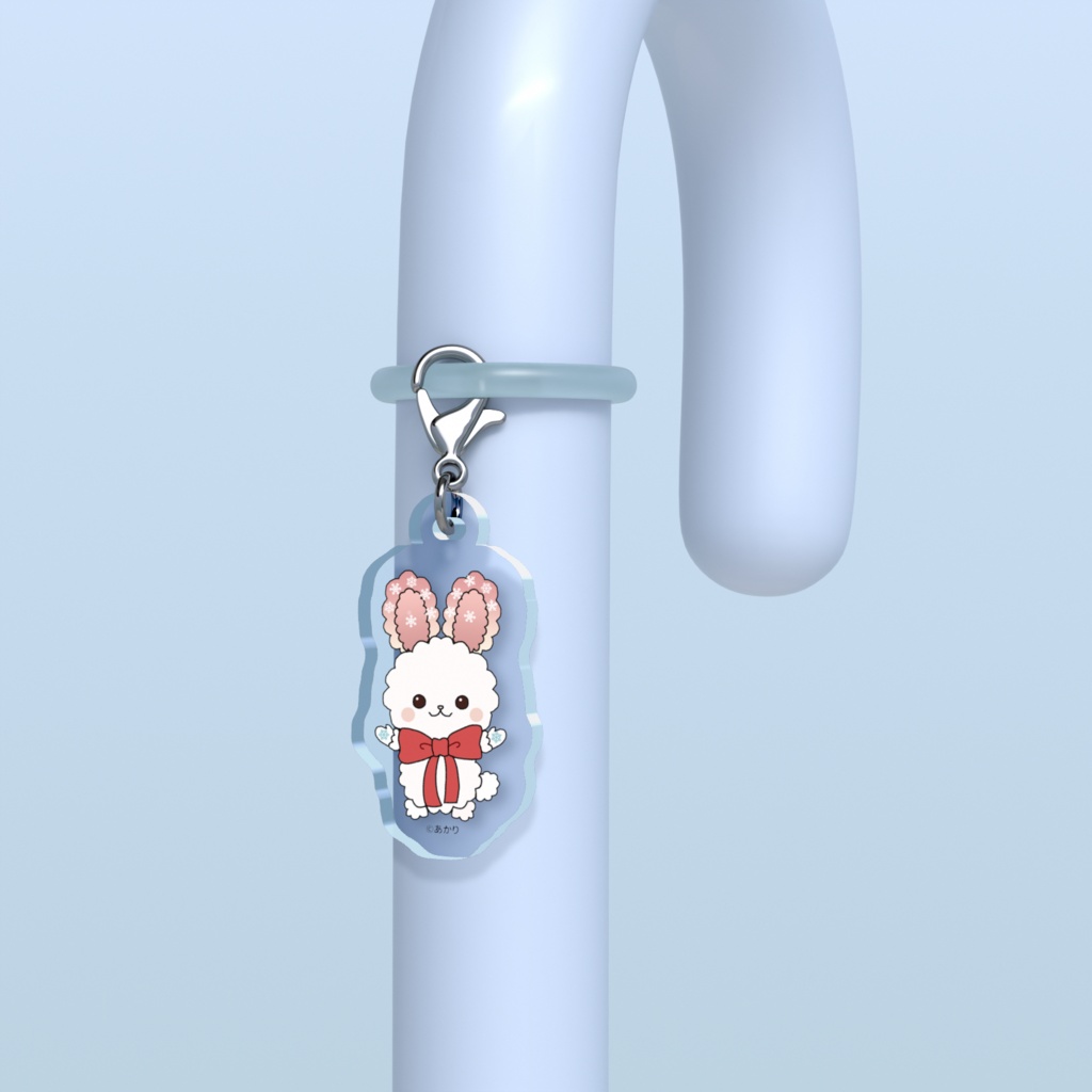 かき氷うさぎ　めじるしチャーム
