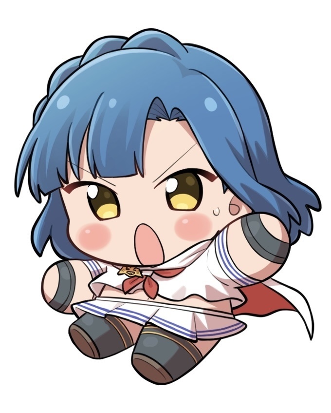 アイドルヒーローズデフォルメアクキー 七尾百合子