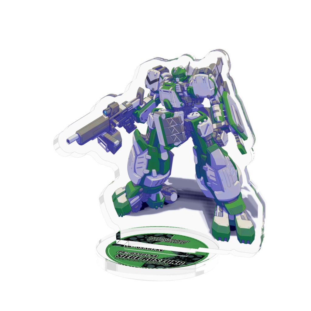 【GEAR HISTORY】ジーク・ルストン指揮官機 Acrylic Standee (Mecha)