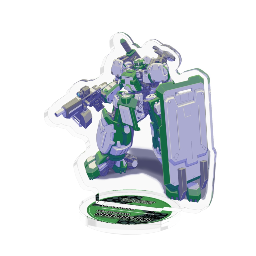 【GEAR HISTORY】ジーク・ルストン・ヴァンガード Acrylic Standee (Mecha)