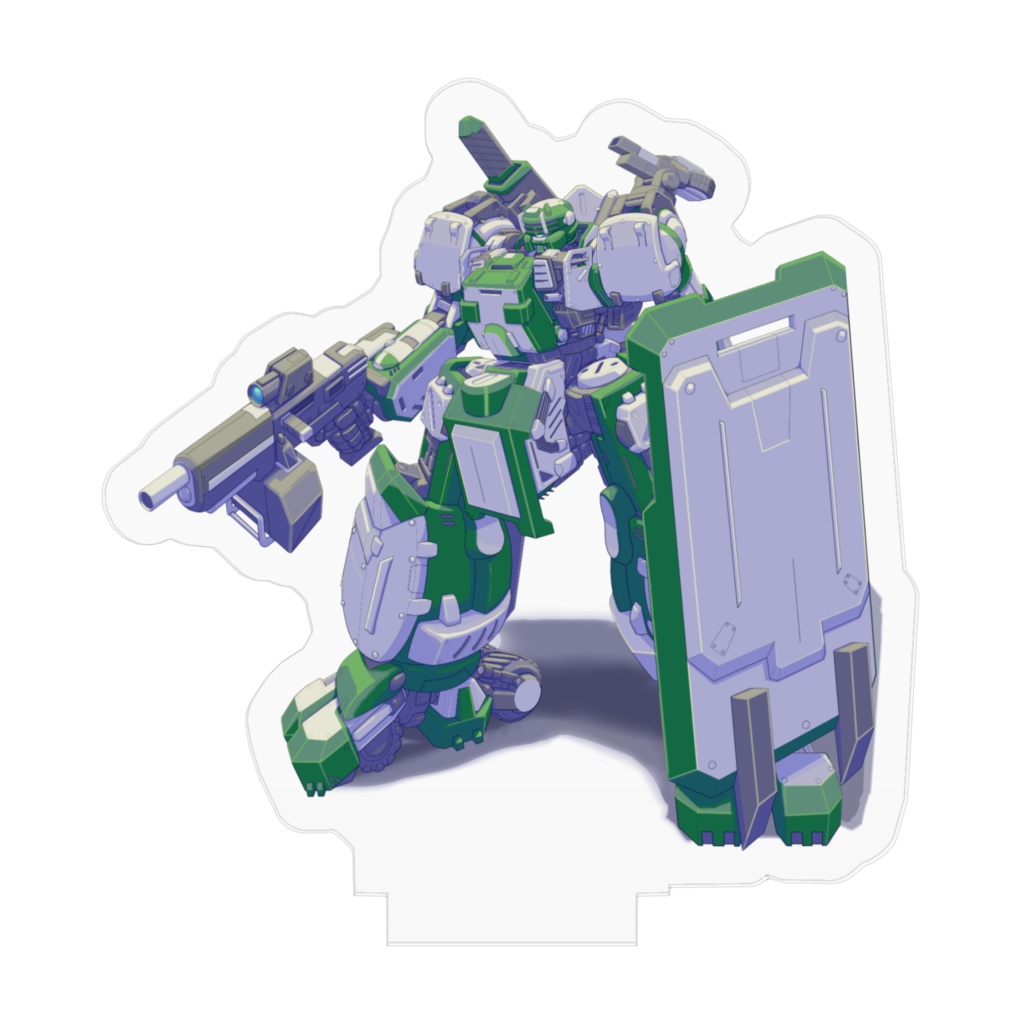 【GEAR HISTORY】ジーク・ルストン・ヴァンガード Acrylic Standee (Mecha)