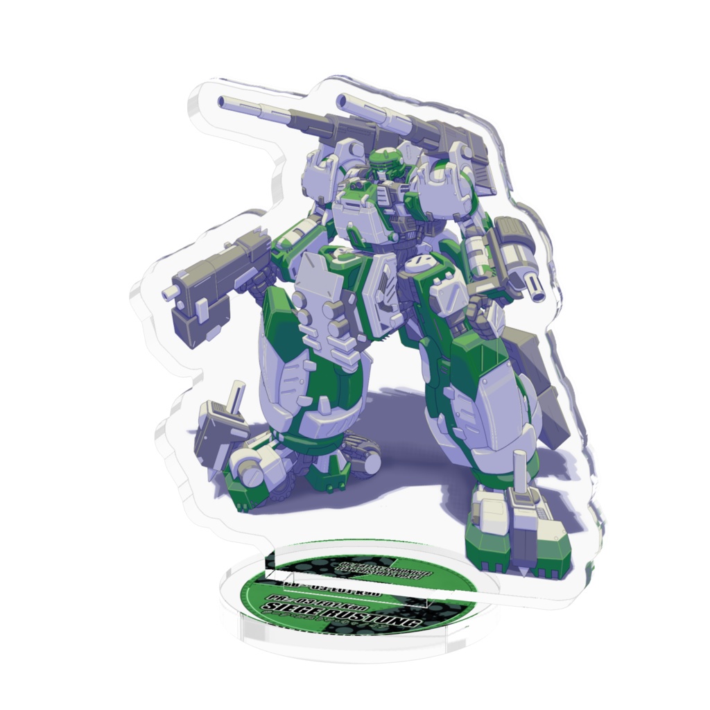 【GEAR HISTORY】ジーク・ルストン・キャノイア Acrylic Standee (Mecha)