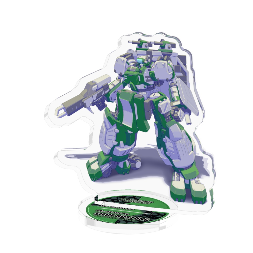【GEAR HISTORY】ジーク・ルストン・ピオニア Acrylic Standee (Mecha)