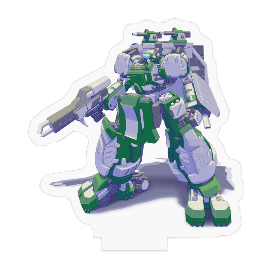 【GEAR HISTORY】ジーク・ルストン・ピオニア Acrylic Standee (Mecha)