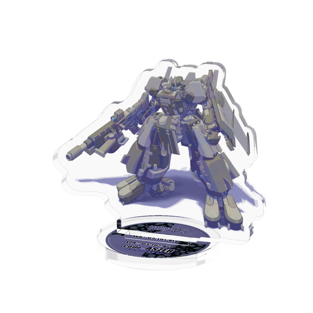 【GEAR HISTORY】コード：アスツァー Acrylic Standee (Mecha)