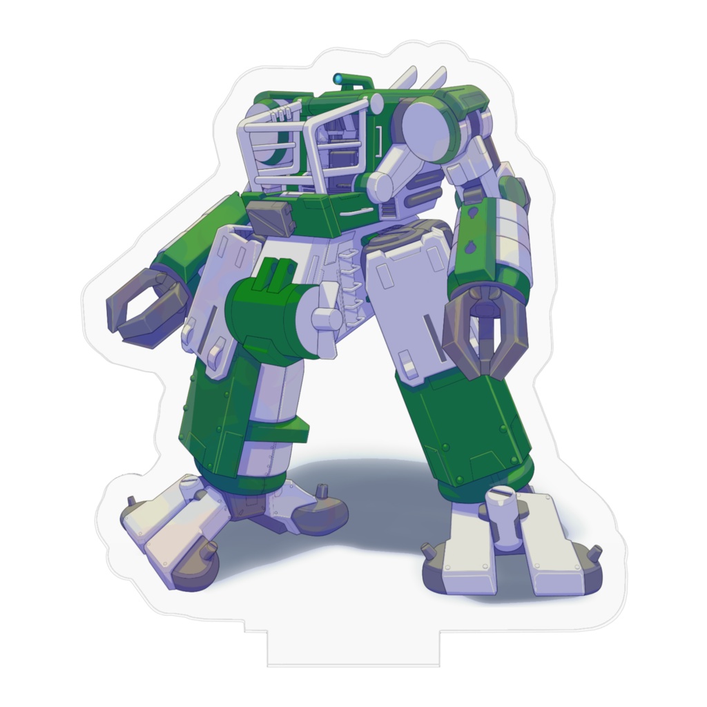 【GEAR HISTORY】フロッグ初期型 2D Miniatures (Mecha)