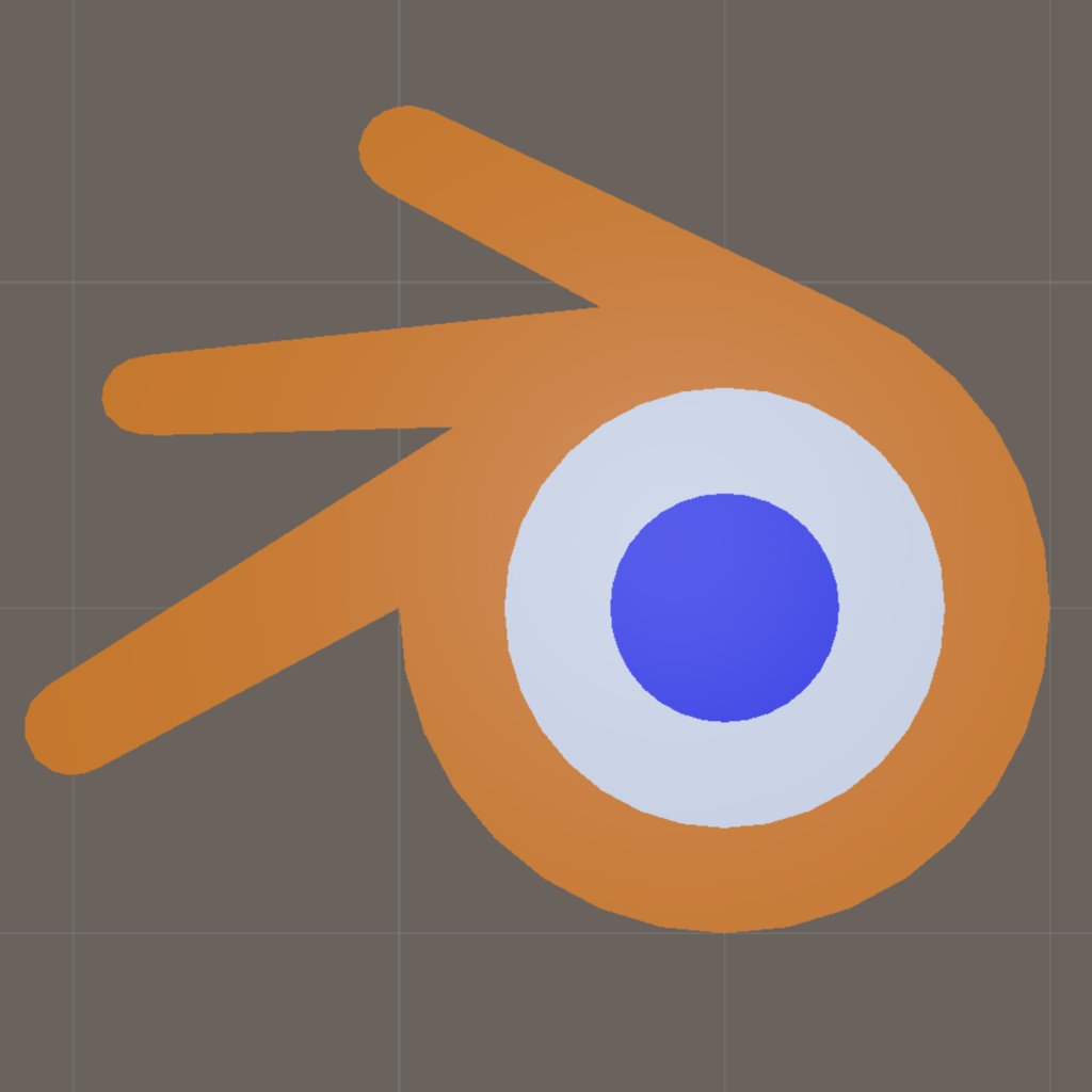 【無料】blenderのアイコン【VRChat】