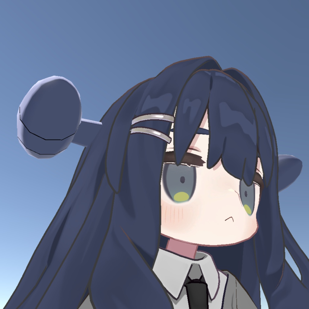 【無料】ラグビーボールみてぇなドラゴンの角【VRChat】