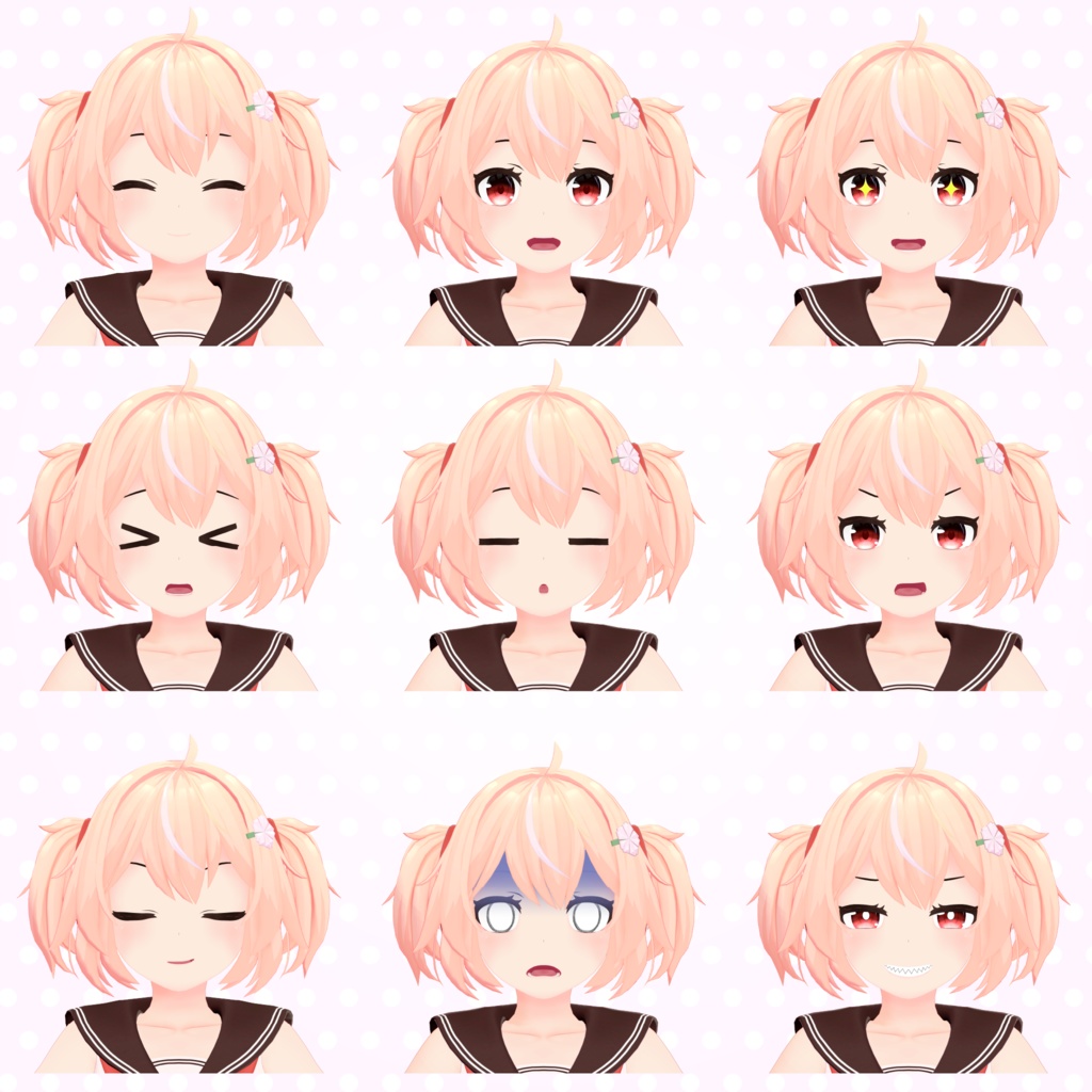 オリジナル3Dモデル - 風花 #風花3D