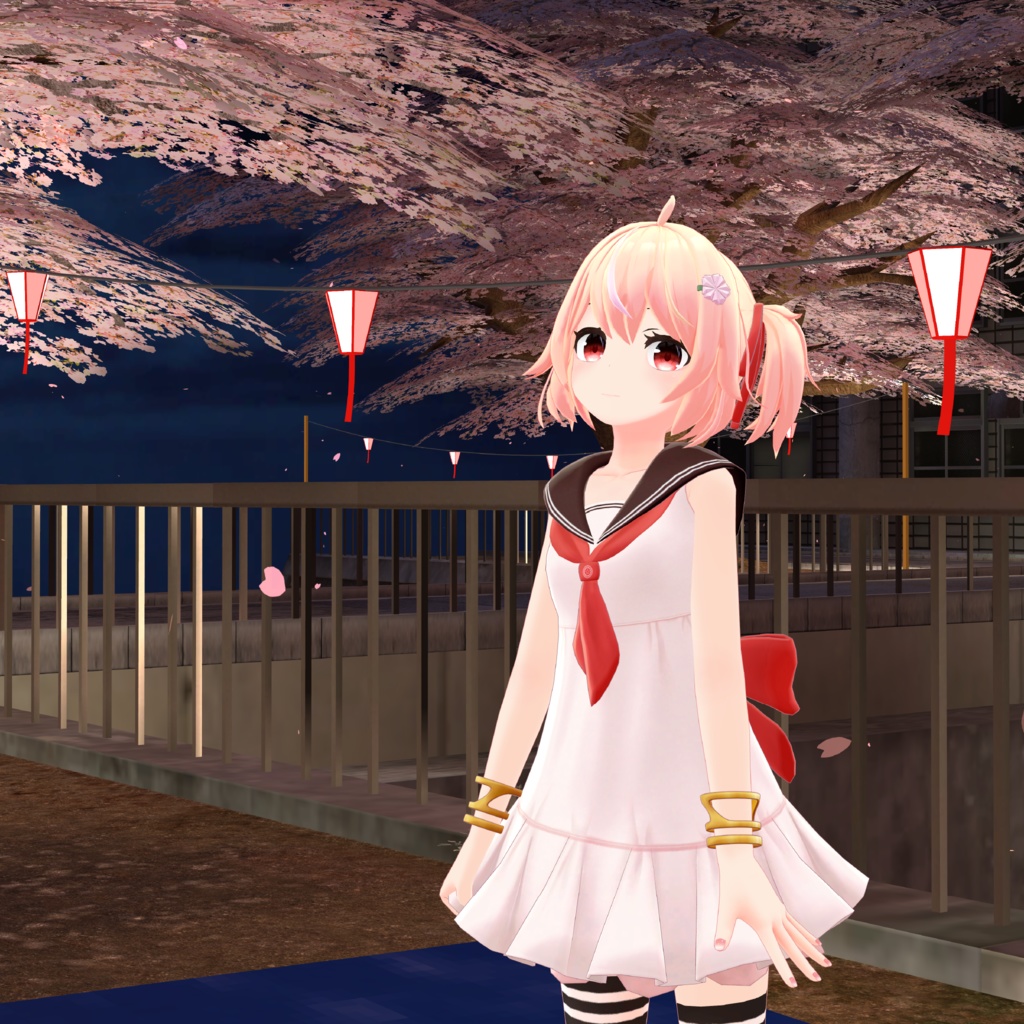 オリジナル3Dモデル - 風花 #風花3D