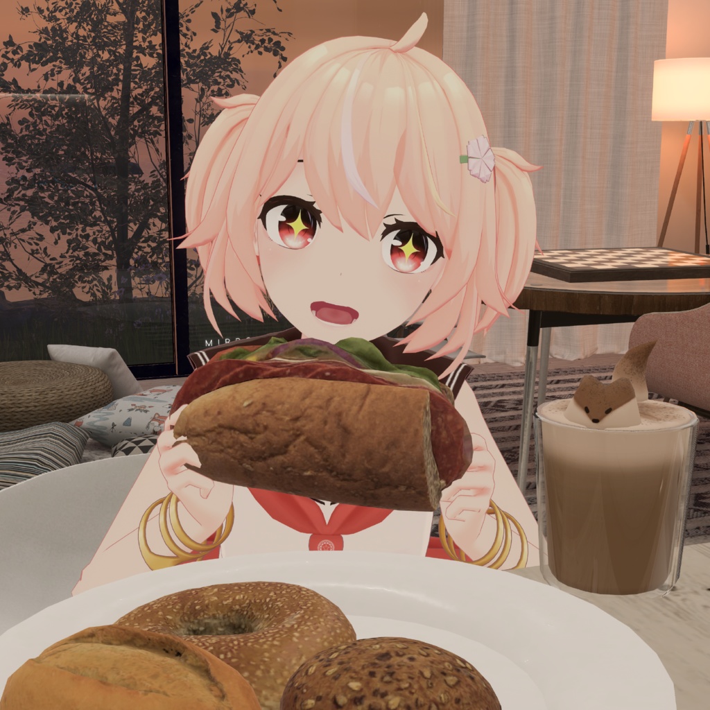 オリジナル3Dモデル - 風花 #風花3D