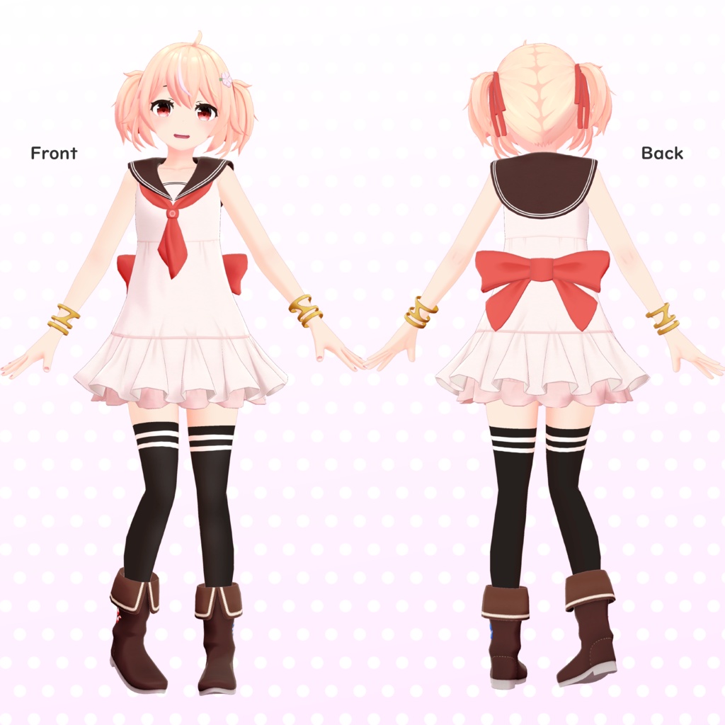 オリジナル3Dモデル - 風花 #風花3D