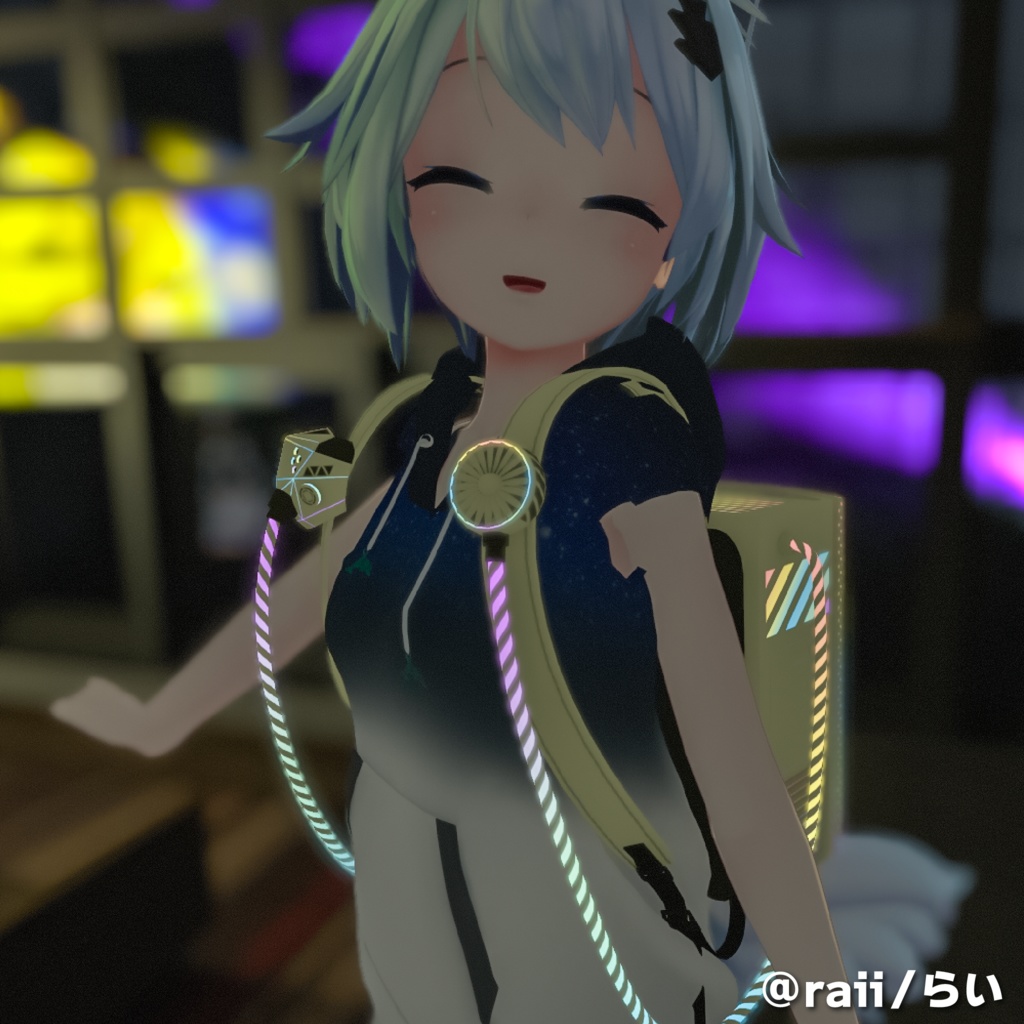 リュック型空気清浄機 - Aerosel -