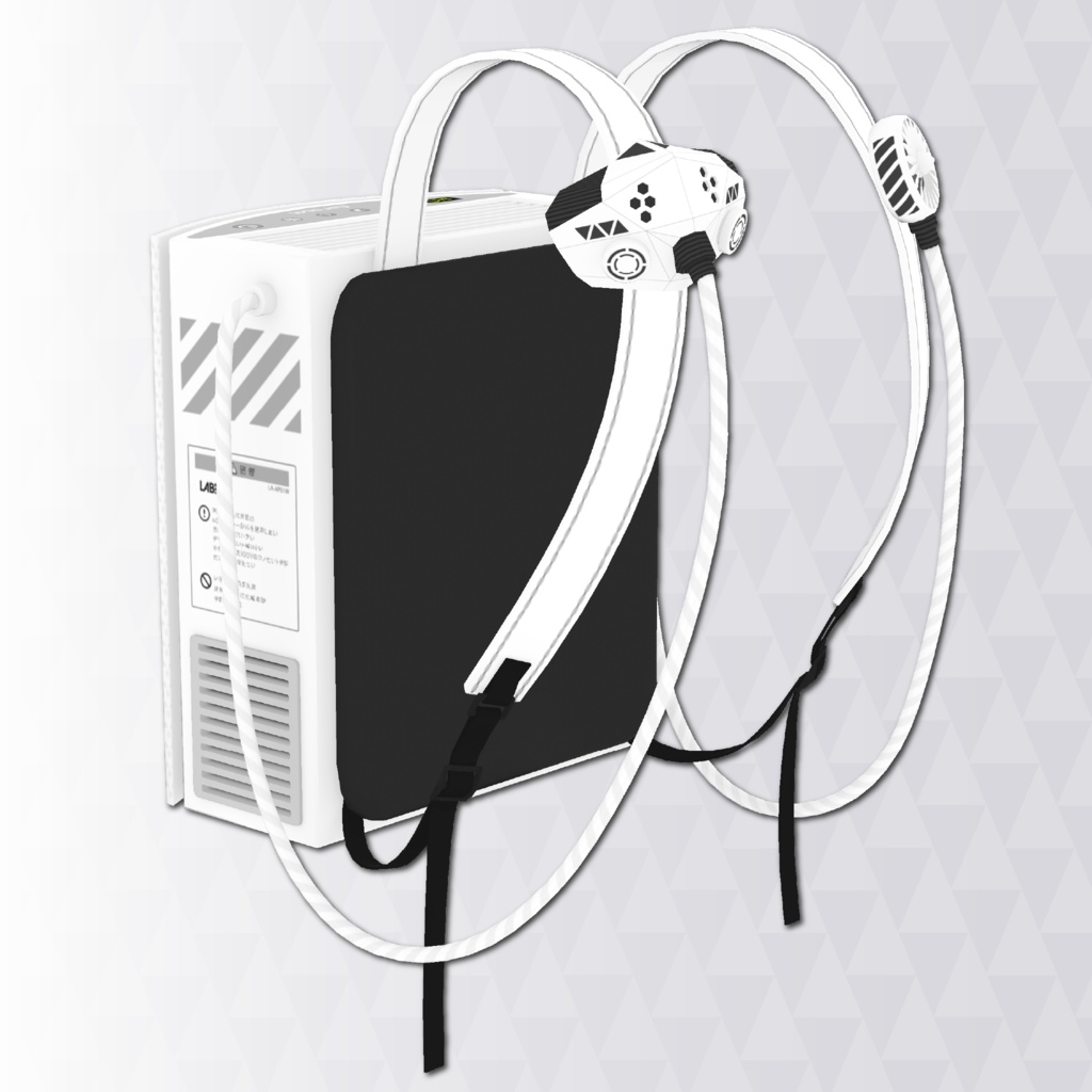 リュック型空気清浄機 - Aerosel -