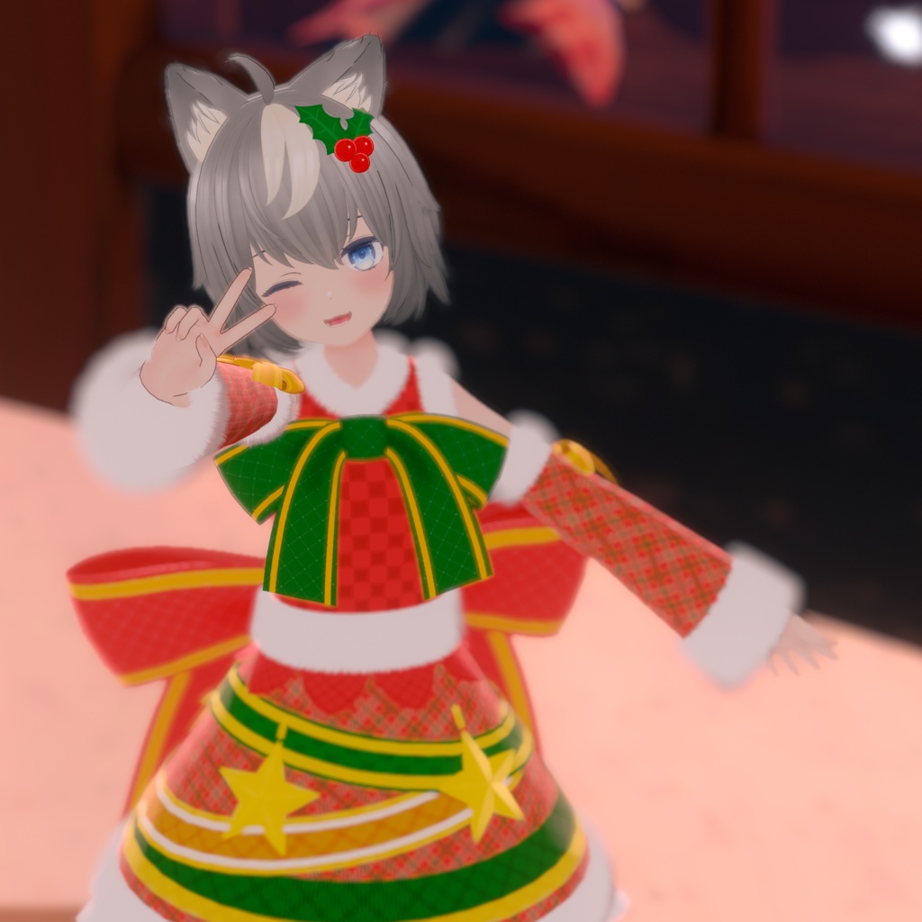 【7アバター対応】クリスマスコスチューム