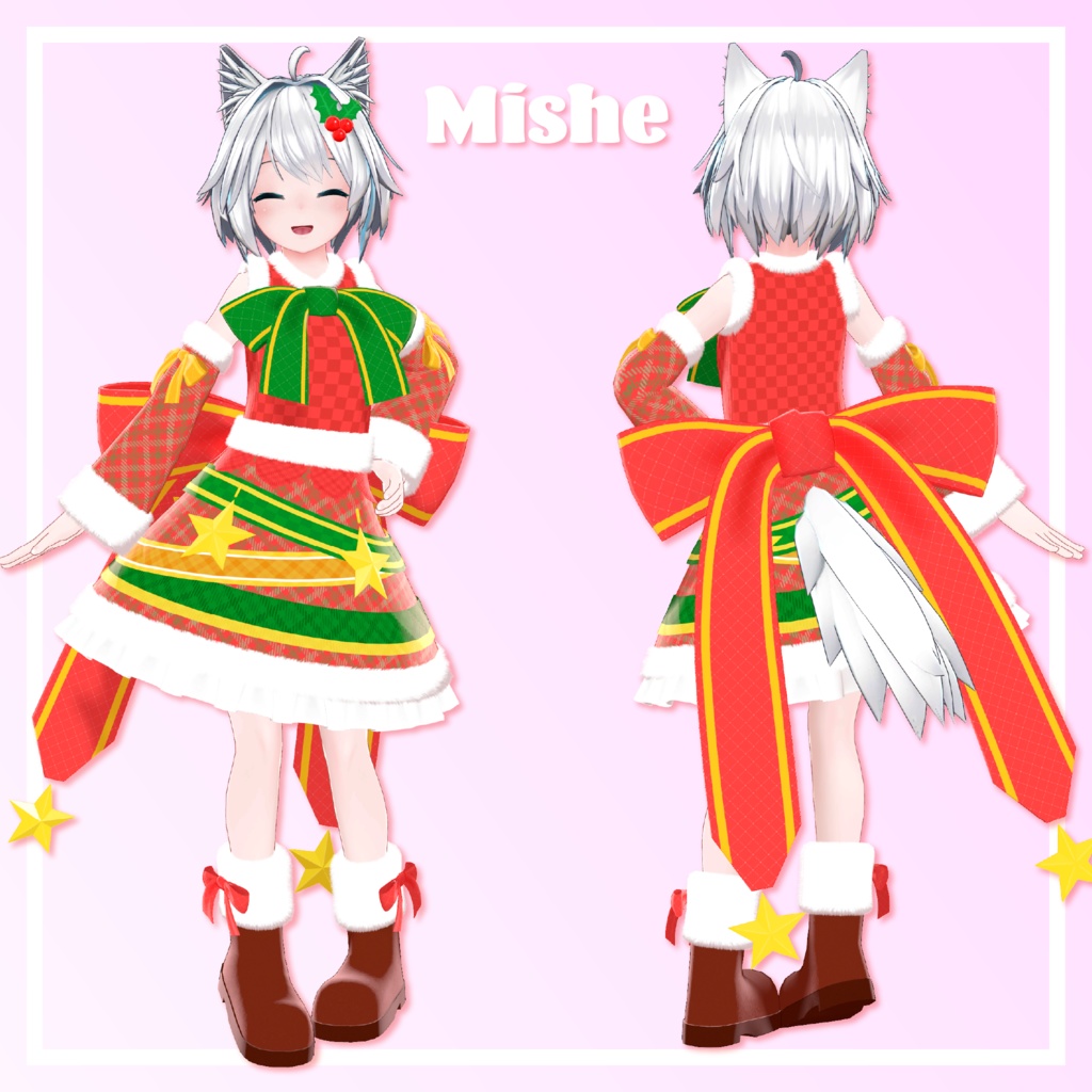 【7アバター対応】クリスマスコスチューム