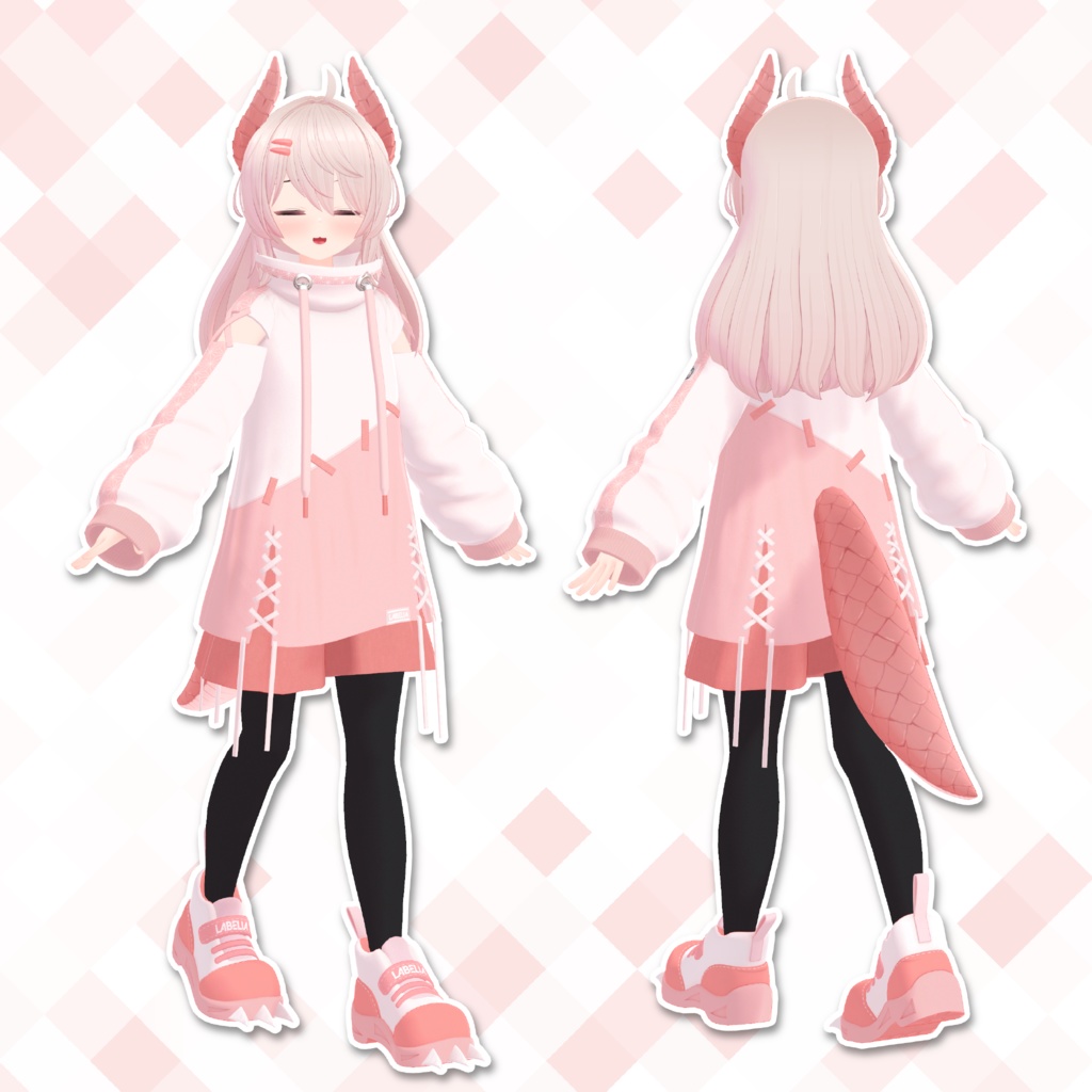 オリジナル3Dモデル - エイラ #Eira3D