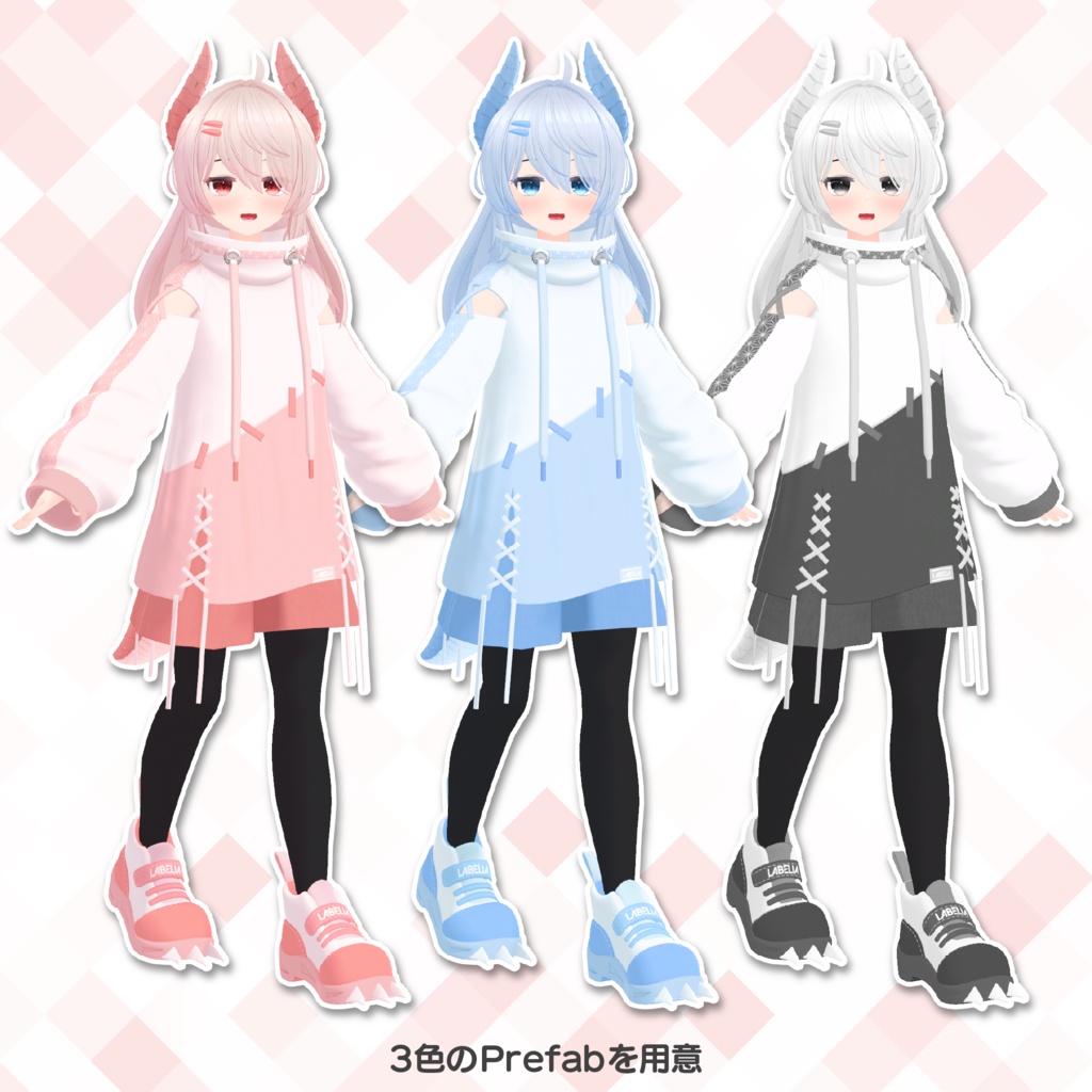 オリジナル3Dモデル - エイラ #Eira3D