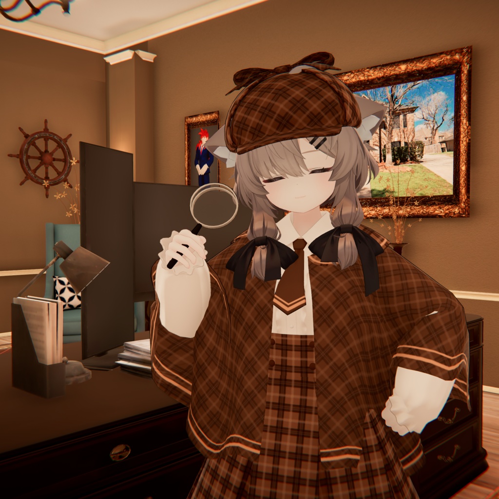 【11アバター対応】探偵のポンチョ #DetectivePoncho