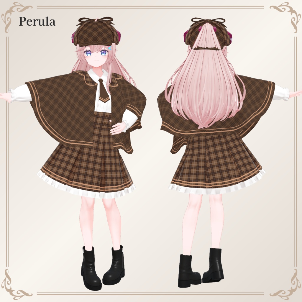 【11アバター対応】探偵のポンチョ #DetectivePoncho