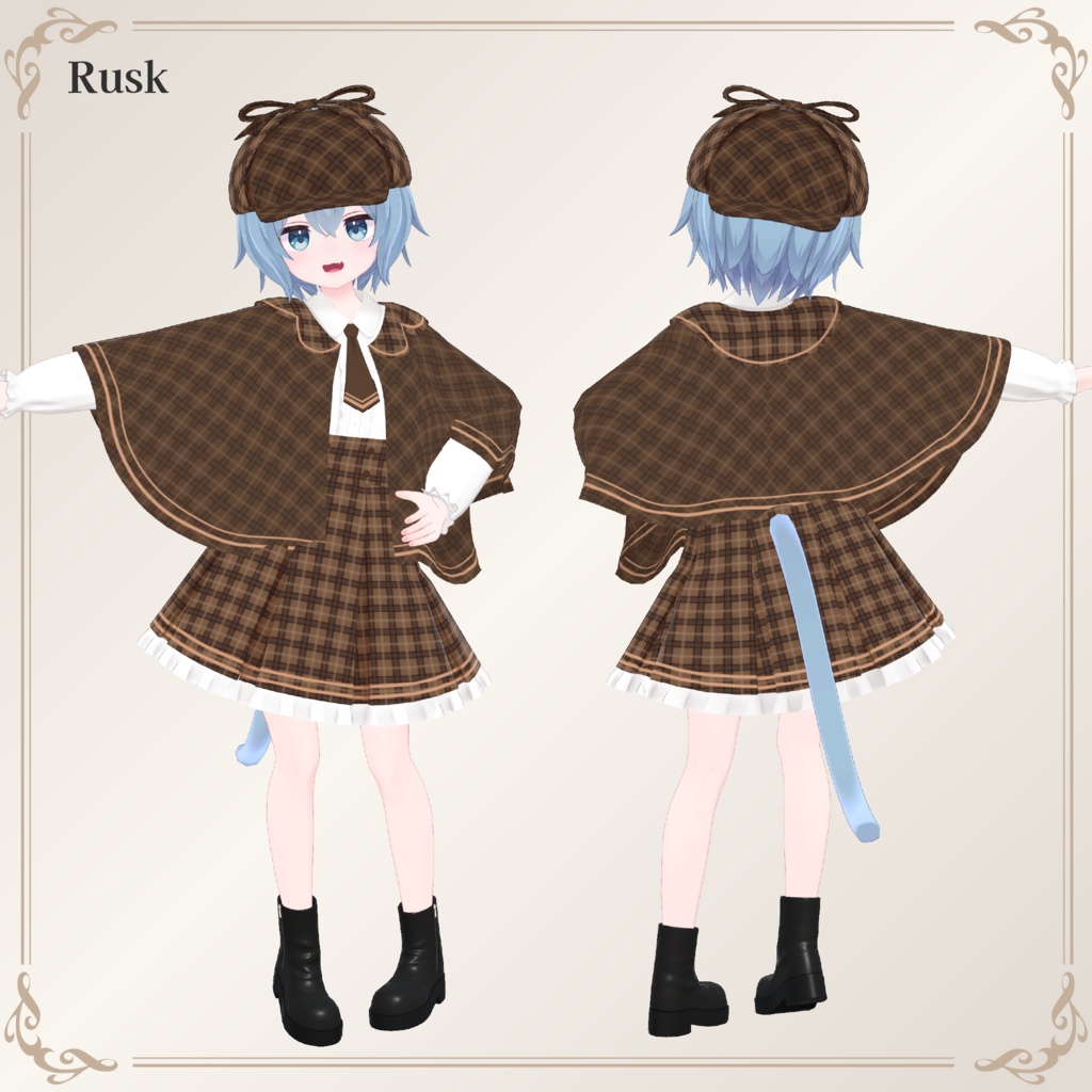 【11アバター対応】探偵のポンチョ #DetectivePoncho