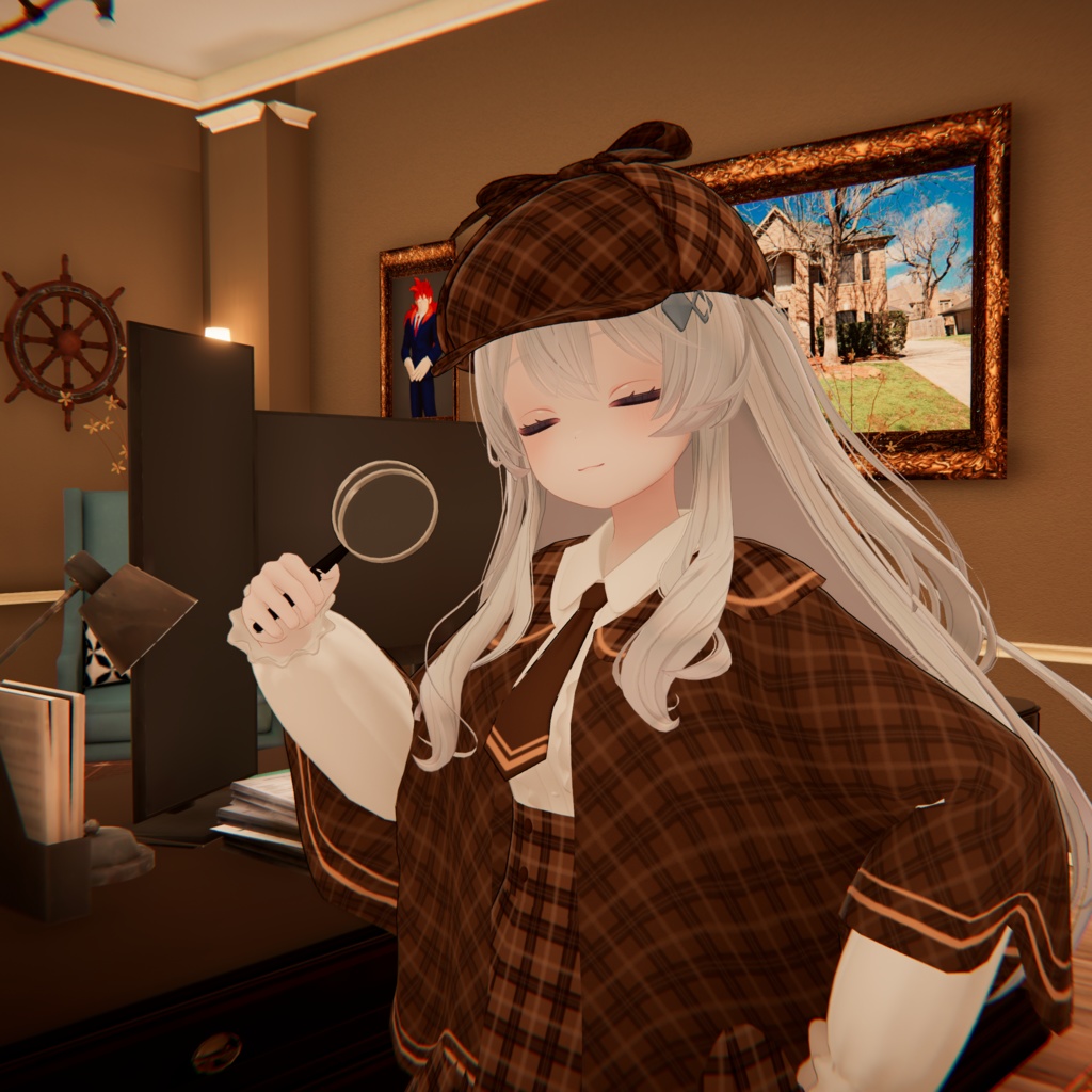 【11アバター対応】探偵のポンチョ #DetectivePoncho