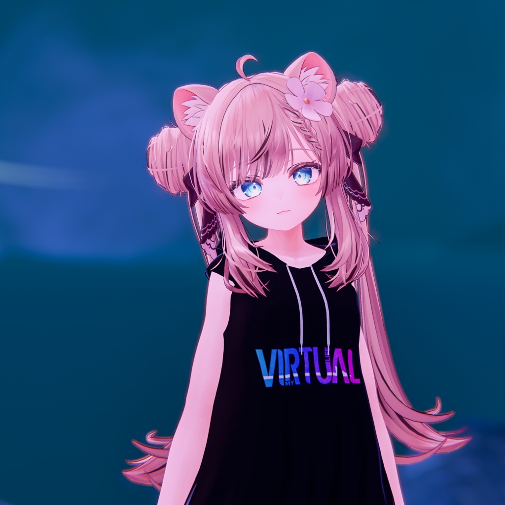 【11アバター対応】Sleeveless Hoodie