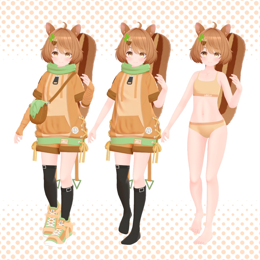 オリジナル3Dモデル - ポワン #Powan3D