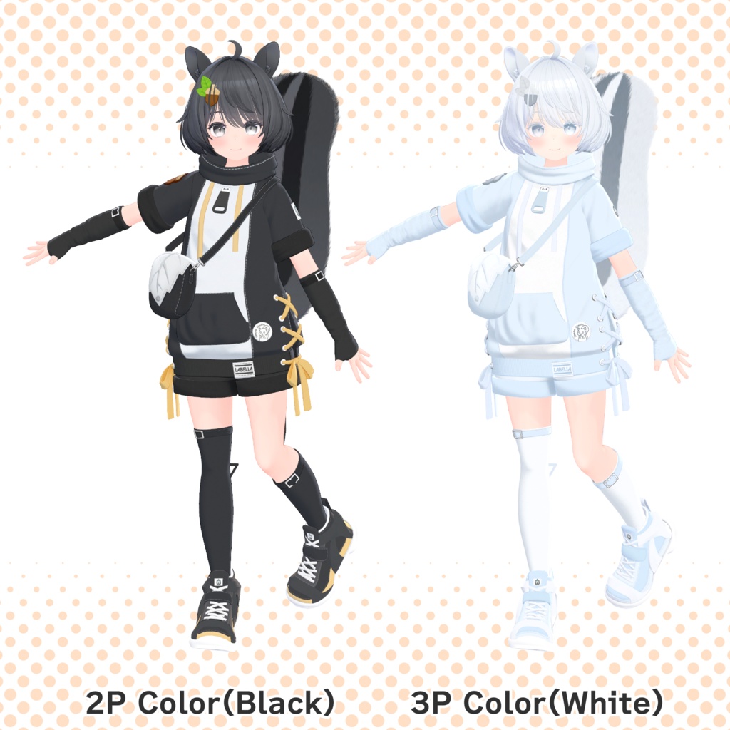 オリジナル3Dモデル - ポワン #Powan3D