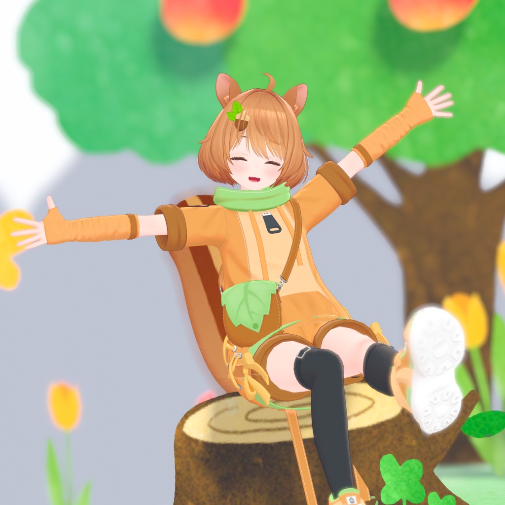 オリジナル3Dモデル - ポワン #Powan3D