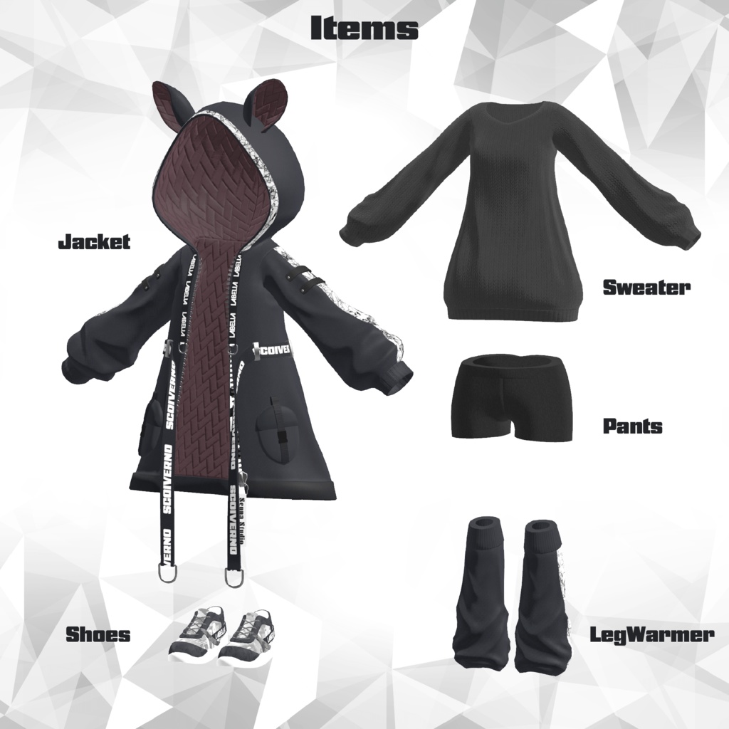 【15アバター対応】SCOIVERNO