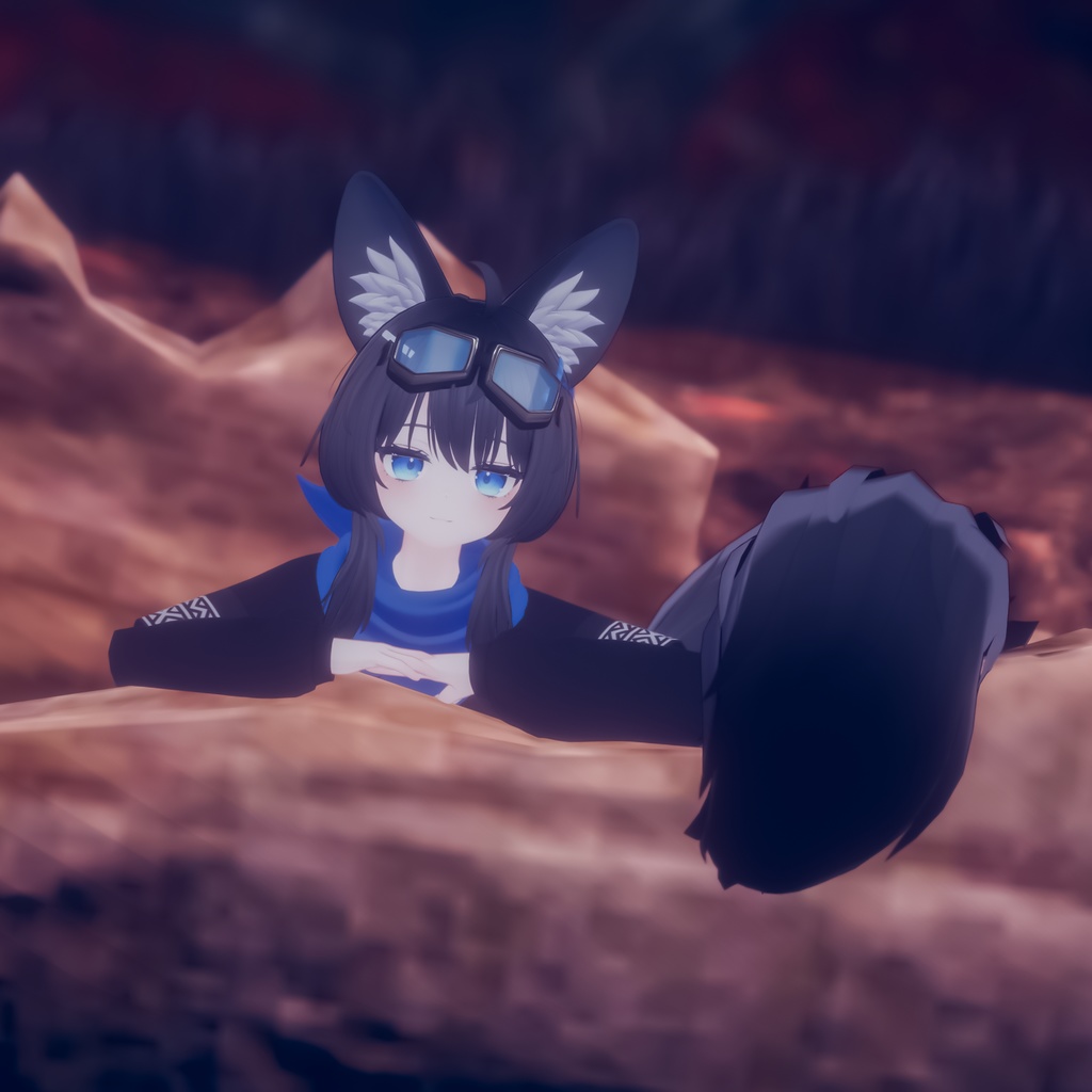 オリジナル3Dモデル - フェイナ #Feina3D