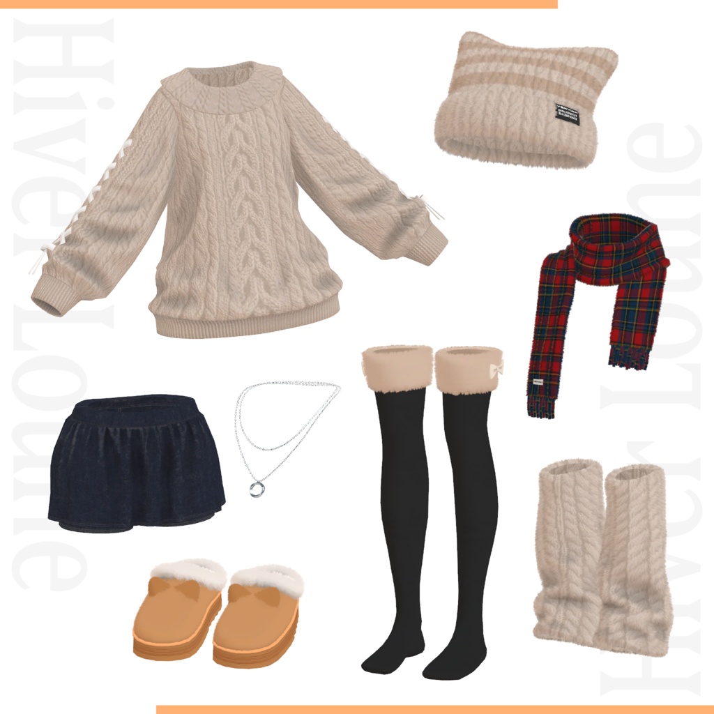 【13アバター対応】イヴェール・ルーネ - Hiver Loune