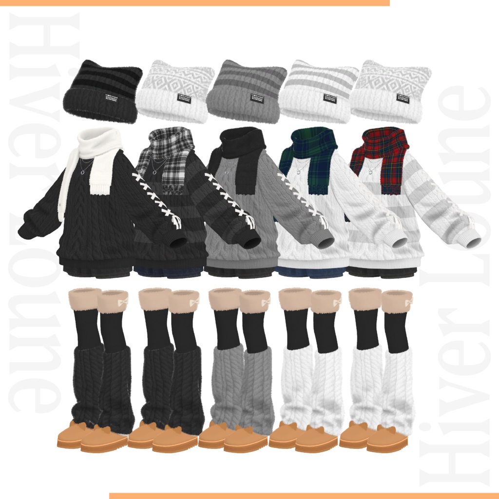 【13アバター対応】イヴェール・ルーネ - Hiver Loune